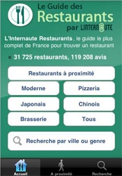 Trouvez un restaurant grce  l'iPhone